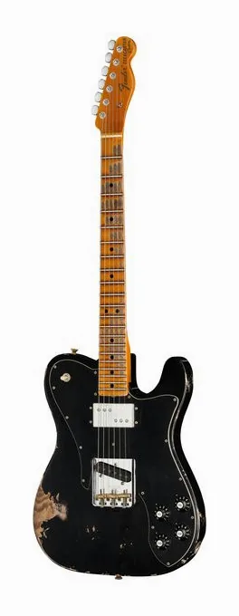 Fender '70s Tele Custom AII HR LTD en primer plano frontal