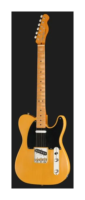 Fender 75th Anniv AmPro Cabronita IBM, puente y clavijeros de afinación