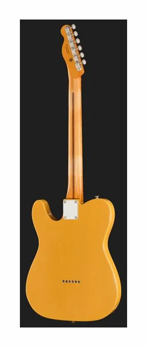 Fender 75th Anniv AmPro Cabronita IBM, perfil lateral del cuerpo