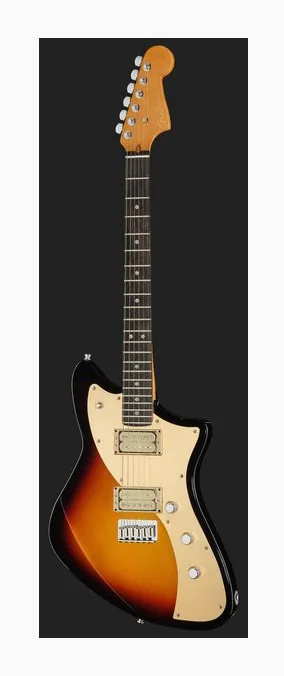 Fender Am Ultra II Strat MN SFL, perfil lateral del cuerpo