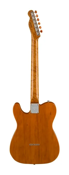 Fender Artisan Buck Double Esqire RW, cuerpo y acabado en primer plano
