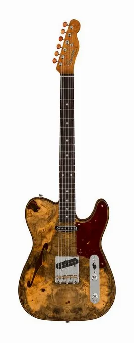 Fender Artisan Buck Double Esqire RW fotografiado de frente