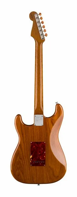 Fender Artisan Koa Thinline Strat AN, selector de pastillas y jack de salida