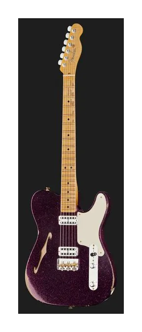 Fender Caballo Tono Ligero AMS Relic, cuerpo y acabado en primer plano