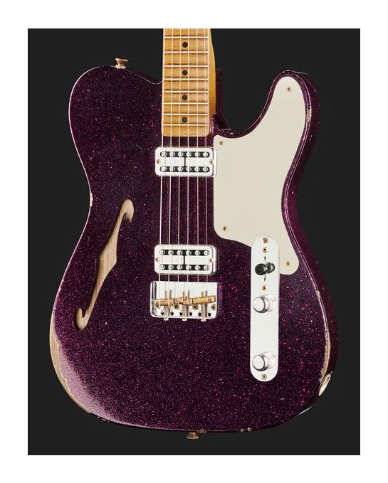 Fender Caballo Tono Ligero AMS Relic, mástil y diapasón vistos de lado