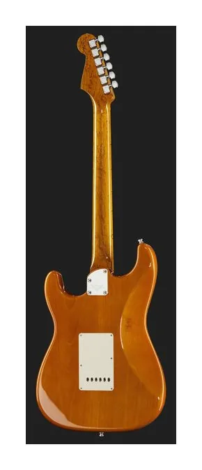Fender Elite Strat MN QMT Tiger Eye, pastillas y mandos de control