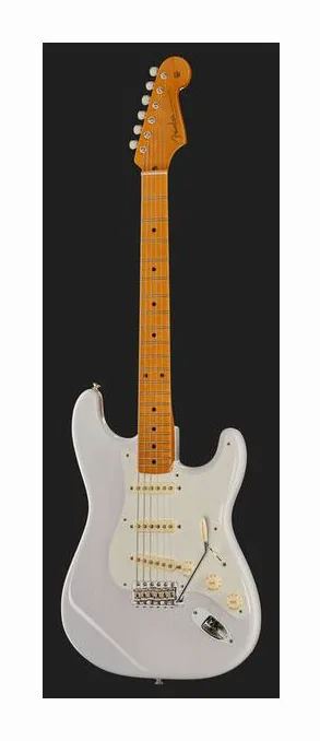 Fender Eric Johnson Strat WBL, curvas del cuerpo vistas desde arriba