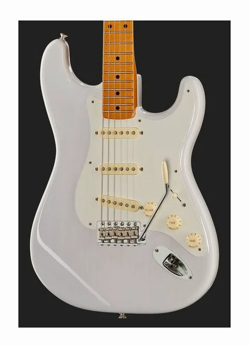 Fender Eric Johnson Strat WBL, cejuela y primeras posiciones del diapasón