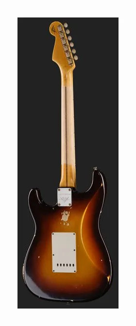 Fender Fat 50s Strat WF2CS Relic LTD, cejuela y primeras posiciones del diapasón