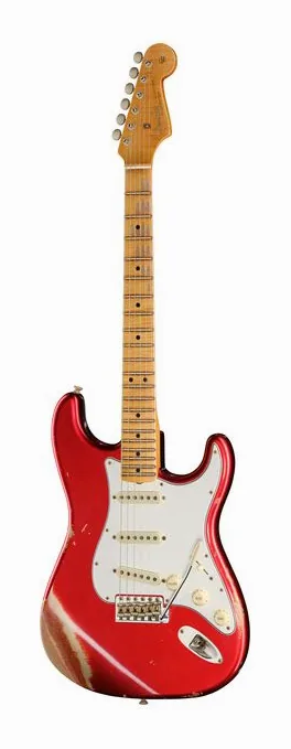 Fender Fat 64 Stratocaster AcarOO Ltd visto de frente