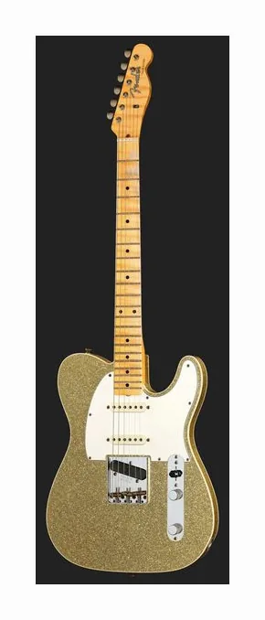 Fender HotShot Tele Relic AGS LTD, mástil y diapasón vistos de lado