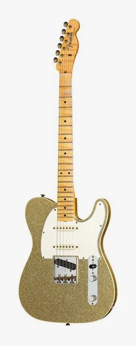 Fender HotShot Tele Relic AGS LTD encuadrado de frente sobre fondo neutro