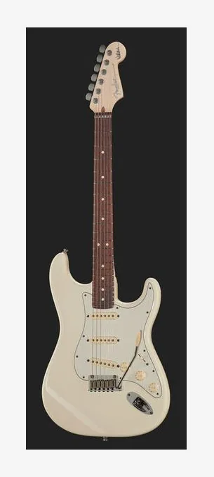 Fender Jeff Beck Strat OW, cejuela y primeras posiciones del diapasón