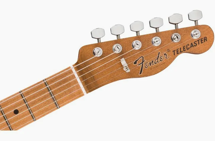 Fender John Osborne Tele MN OWH, puente y clavijeros de afinación