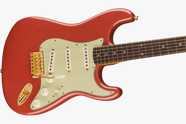 Fender Johnny A. Strat RW LGM, selector de pastillas y jack de salida