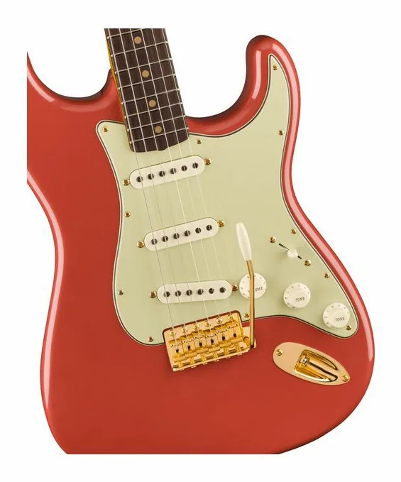 Fender Johnny A. Strat RW LGM, pala con clavijeros y logotipo