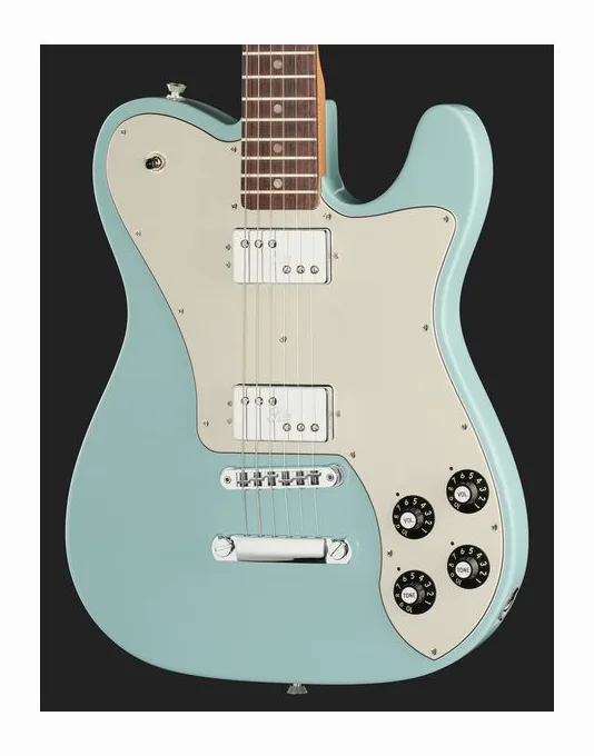 Fender Kingfish Delta Day Tele DNB, pastillas y mandos de control