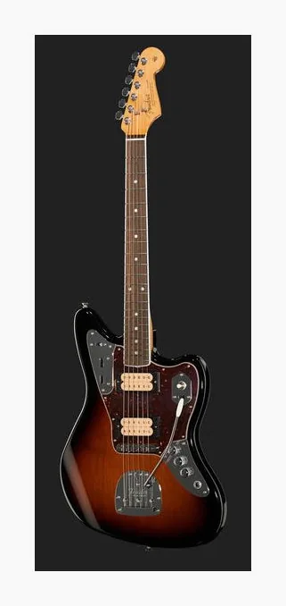 Fender Kurt Cobain Jaguar LH, puente y clavijeros de afinación