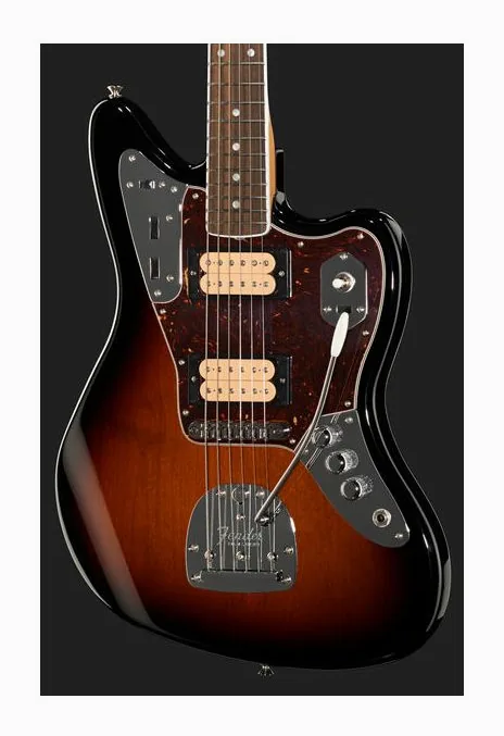 Fender Kurt Cobain Jaguar LH, mástil y diapasón vistos de lado