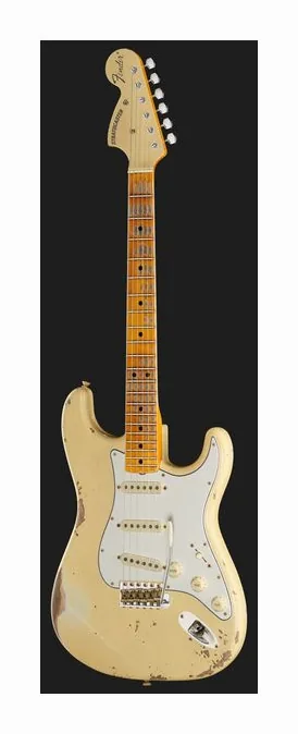 Fender LTD 1969 Strat HR AVWwMC, cuerpo y acabado en primer plano