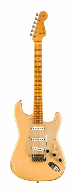 Fender LTD 50s Strat Relic SADS en primer plano frontal