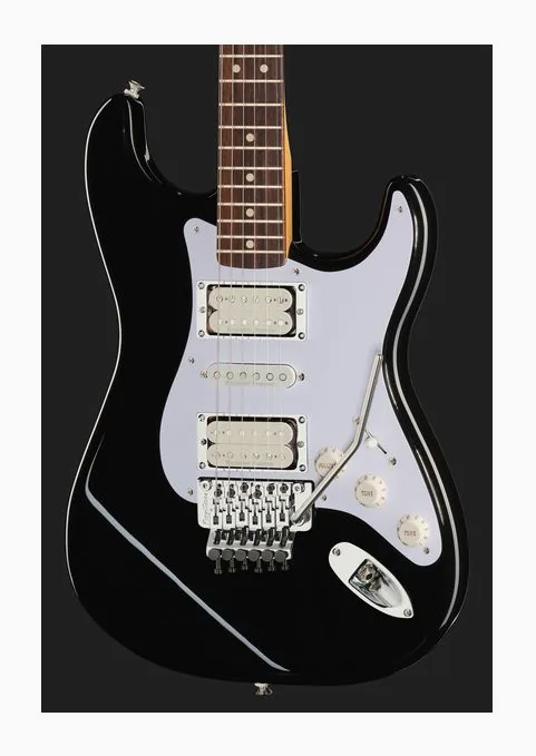 Fender LTD 50th Dave Murray Strat BLK, pastillas y mandos de control