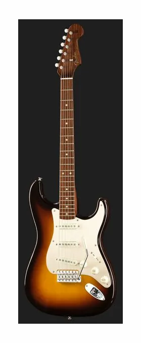 Fender LTD '57 Strat DLX C2SB, vista trasera del cuerpo