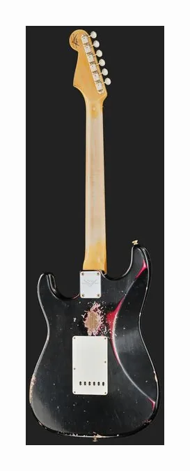 Fender LTD 59 Strat BPoMW Heavy R, cuerpo y acabado en primer plano