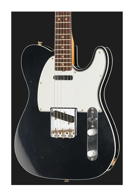 Fender LTD 60 Tele Custom MB JM Relic, curvas del cuerpo vistas desde arriba