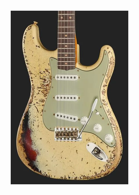 Fender LTD 61 Strat SHR VWo3CSB, pastillas y mandos de control