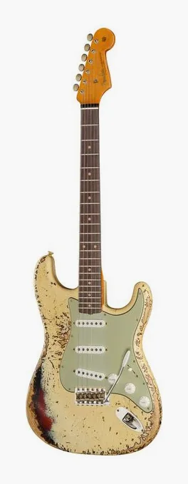 Fender LTD 61 Strat SHR VWo3CSB visto de frente