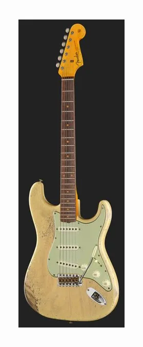 Fender LTD 62 Strat NB HR, cejuela y primeras posiciones del diapasón