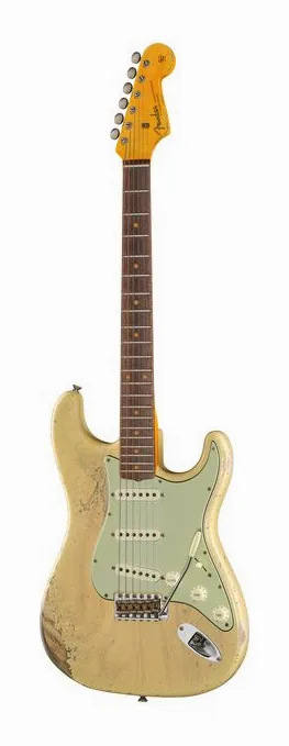 Fender LTD 62 Strat NB HR fotografiado de frente