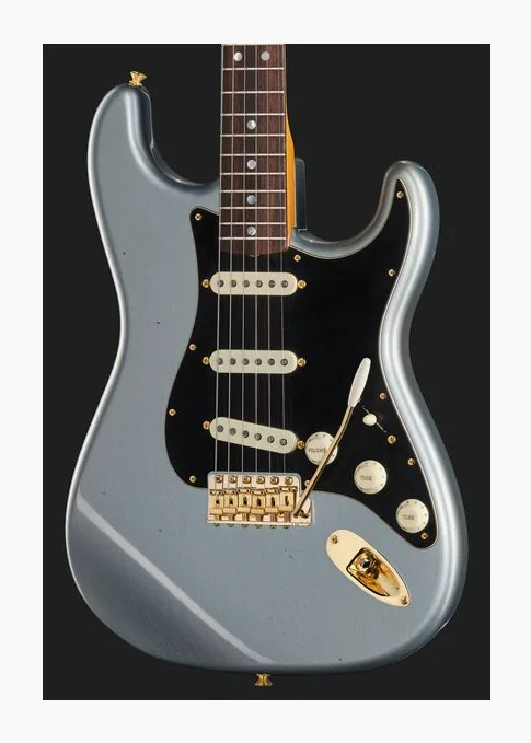 Fender LTD '65 Dual Mag Strat CFM, puente y clavijeros de afinación