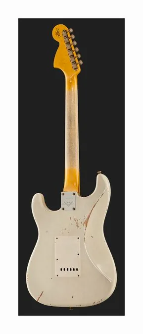 Fender LTD 67 HSS Strat AOW HR, cejuela y primeras posiciones del diapasón