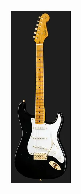 Fender LTD 70th 1954 Strat Jmr HB, cuerpo y acabado en primer plano