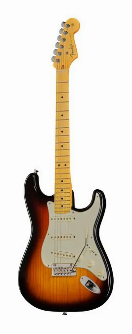 Fender LTD Am Ultra Strat NAT fotografiado de frente