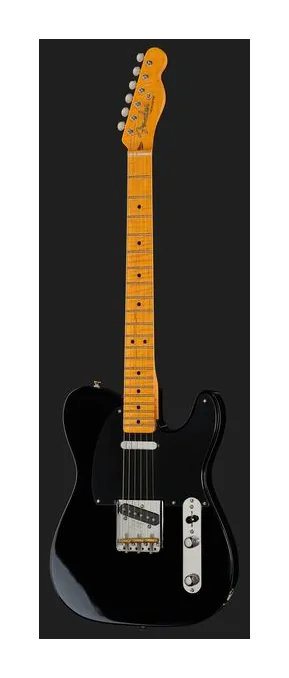 Fender LTD AV II 51 Tele MN BLK, perfil lateral del cuerpo