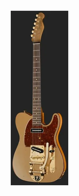 Fender LTD Bow Tie Tele Bigsby BK, pastillas y mandos de control