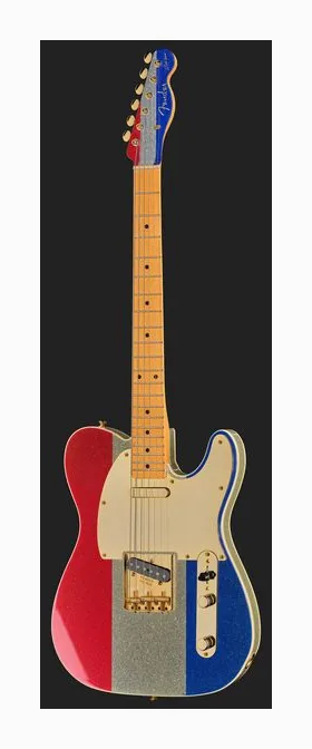 Fender LTD Buck Owens Tele MN RSB, selector de pastillas y jack de salida