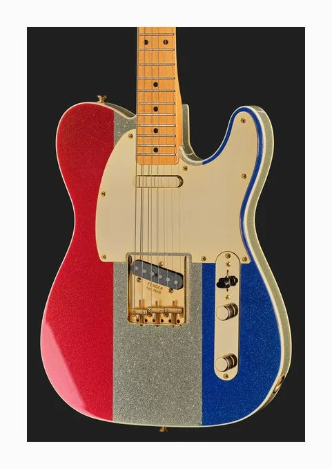 Fender LTD Buck Owens Tele MN RSB, perfil lateral del cuerpo