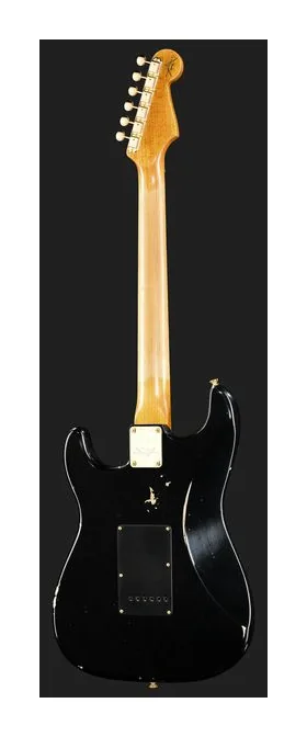 Fender LTD Custom '62 Strat RL BSB, cejuela y primeras posiciones del diapasón