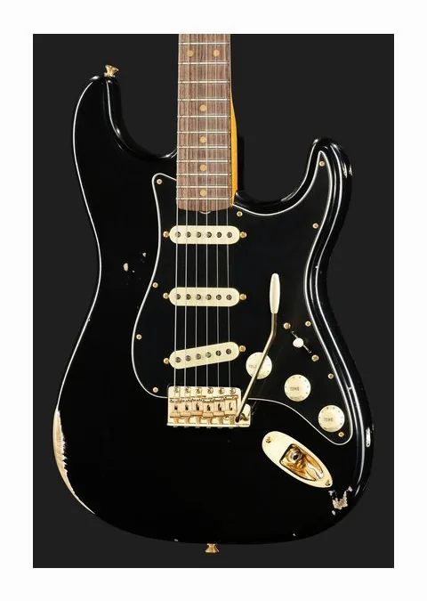 Fender LTD Custom '62 Strat RL BSB, perfil lateral del cuerpo