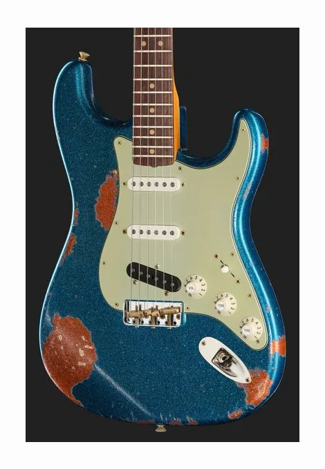 Fender LTD Hotshot Strat HR ALPBoACTS, pala con clavijeros y logotipo