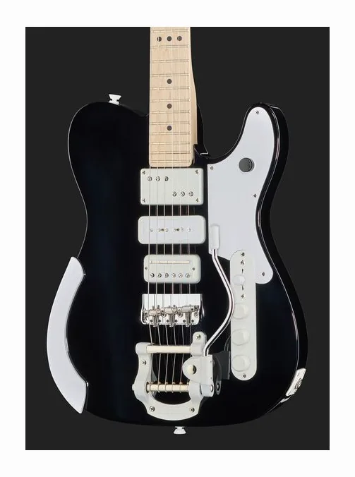 Fender LTD Jack White Triplesonic WB, puente y clavijeros de afinación