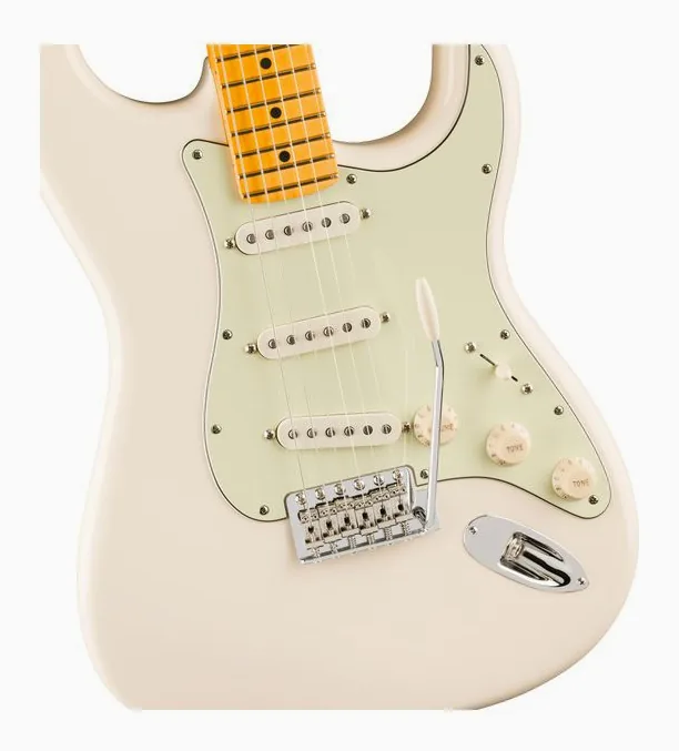Fender LTD Pro Clsc Silent Strat DNB, pala con clavijeros y logotipo