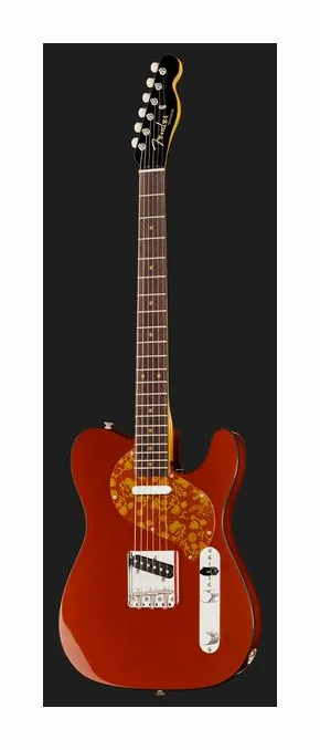 Fender LTD Raphael Saadiq Tele RW DRM, selector de pastillas y jack de salida