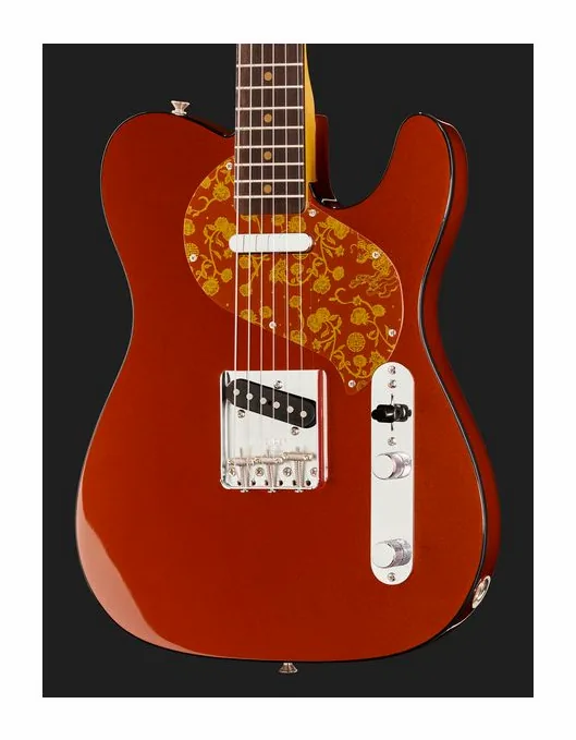 Fender LTD Raphael Saadiq Tele RW DRM, selector de pastillas y jack de salida