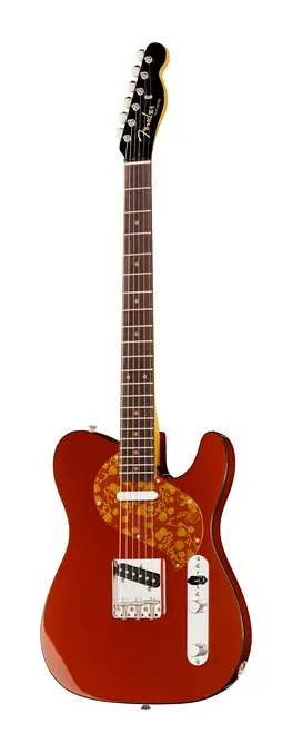 Fender LTD Raphael Saadiq Tele RW DRM en primer plano frontal