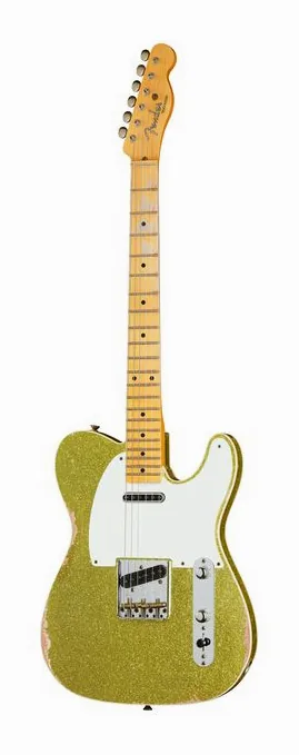 Fender LTD Tomatillo Tele Rel ACS visto de frente